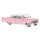 Brekina 18350 Cadillac Fleetwood 1955 pink/weiß Maßstab: 1:87