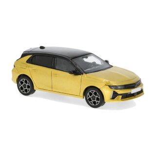 Brekina PCX 870591 Opel Astra L, gelb/schwarz, 2021, Maßstab: 1:87