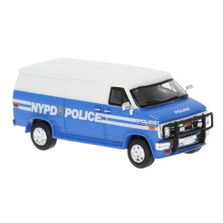 Brekina 18261 GMC Vandura der NYPD Maßstab: 1:87