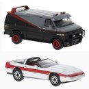 Brekina 90501Set mit GMC Vandura und Corvette C4 (PCX)...
