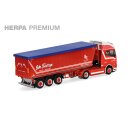 Herpa 963213 Volvo FH Aero Globetrotter XL Stöffelliner-Sattelzug, Johs. Toustrup, DK  Maßstab 1:87
