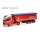 Herpa 963213 Volvo FH Aero Globetrotter XL Stöffelliner-Sattelzug, Johs. Toustrup, DK  Maßstab 1:87