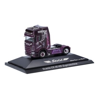 Herpa 111157 Scania CS 20 Hochdach Zugmaschine 2achs, Stelzl  Maßstab 1:87