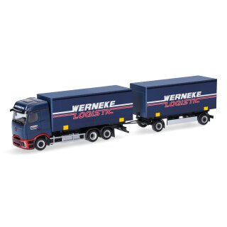 Kopie von Herpa 321570-002 Volvo F88 Zugmaschine 2achs, weiß Maßstab 1:87