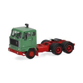 Herpa 321594-002 Volvo F89 Zugmaschine 3achs, resedagrün Maßstab 1:87