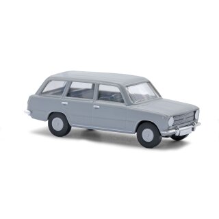 Busch 87076 Fiat 124 Kombi grau Maßstab 1:120