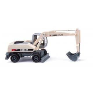 WIKING 066104 TEREX Atlas Mobilbagger, perlweiß  Maßstab 1:87
