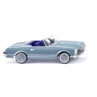 Wiking 014248 MB 280 SL Cabrio - horizontblau Maßstab: 1:87