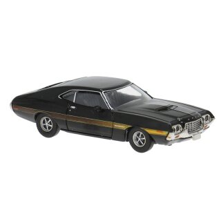 Brekina 18327 Ford Gran Torino Sport 1969 schwarz Maßstab: 1:87