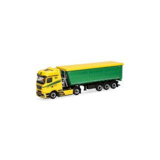 Herpa 321006 Mercedes-Benz Actros L ProCabin Bigspace Stahlmulden-Sattelzug, Gersdorf Transport Maßstab 1:87