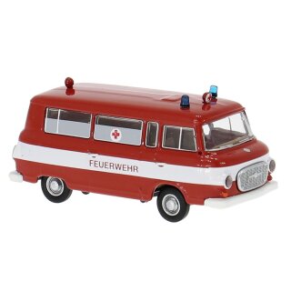 Brekina 30052 Barkas B 1000 als KTW der Feuerwehr Maßstab: 1:87