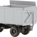 *Hädl 121071-10  IFA L60 Allrad Schwerhäckselaufbau, Ballonreifen sandgelb, Maßstab 1:120