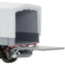 *HÄDL 121044-12 IFA W50L Holzpritsche Plane und Ladebordwand blaugrün, Spur TT