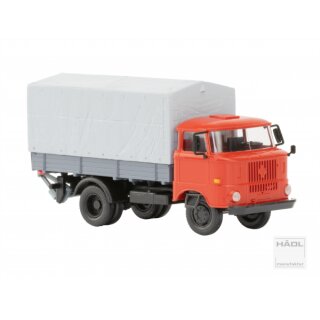 HÄDL 121044-11 IFA W50L Pritsche/ Plane Ladebordwand  Maßstab 1:120