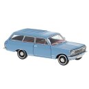 Brekina 20476 Opel Rekord B Caravan, hellblau, 1965...