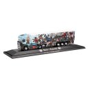 Herpa 122399 DAF XG+ Kühlkoffer-Sattelzug, Heide...