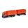 Herpa 322218 Mercedes-Benz Actros Streamspace 2.3 Abrollmulden-Hängerzug, Deutrans  Maßstab 1:87