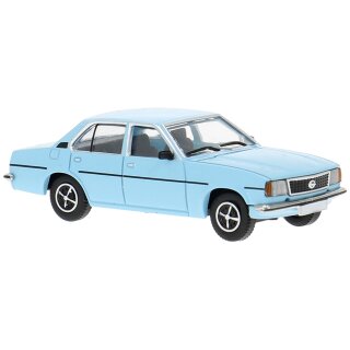 Brekina PCX870812 Opel Ascona B 4-trg. hellblau, Baujahr 1975  Maßstab: 1:87