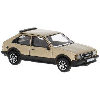 Brekina PCX871138 Opel Kadett D in beigegold, Baujahr 1980  Maßstab: 1:87