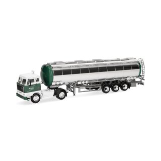 Herpa 321648 Volvo F89 Chromtank-Sattelzug, Kralowetz, Österreich Maßstab 1:87
