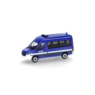 Herpa 962377 Mercedes-Benz Sprinter 18 Bus Hochdach Mannschaftstransportwagen, THW Hannover/OV Langenhagen Maßstab 1:87