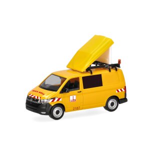 Herpa Basic 099837 Volkswagen (VW) T6.1 Halbbus BF3, Max Bögl  Maßstab 1:87