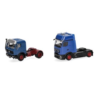 Herpa 322409 Mercedes-Benz Zugmaschinen Set - NG80 und ProCabin  Maßstab 1:87