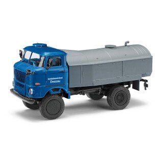 Busch 95406 IFA W50 LA mit Tank Autobahnmeisterei Dessau, Bj. 1976 Maßstab 1:87