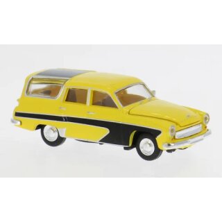 Brekina 27123 Wartburg 311 Camping in gelb Maßstab: 1:87