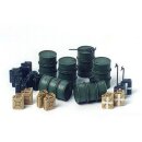 Tamiya 300035186 1:35 Diorama-Set Dt. Fässer&K