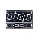 Tamiya 300035187 1:35 WWII Zimmerit-Spatel-Set