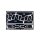 Tamiya 300035187 1:35 WWII Zimmerit-Spatel-Set
