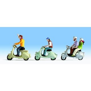 Noch 36910 Motorrollerfahrer Massstab: N