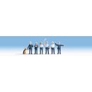 Noch 45091 Polizisten, blaue Uniform  Spur TT