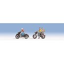 Noch 45904 Motorradfahrer Massstab: TT