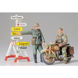 Tamiya 300035241 1:35 Diorama-Set Motorrad m.W