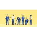 PREISER 10019 Japanisches Bahnpersonal Massstab: H0