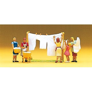 PREISER 10050 Wäscherinnen Massstab: H0
