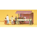 PREISER 10053 Obst- und Gemüsestände,...