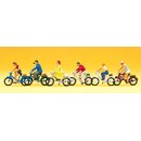 PREISER 10091 Radfahrer Massstab: H0