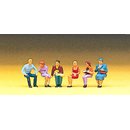 PREISER 10095 Sitzende Personen Massstab: H0