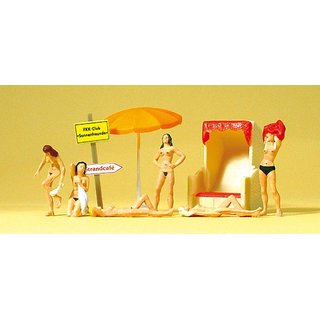 PREISER 10107 Am FKK-Strand Massstab: H0