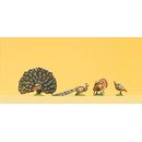PREISER 10166 Truthahn, Pfau Massstab: H0