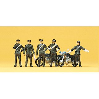 PREISER 10175 Carabinieri, 2 Motorräder Massstab: H0