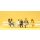 PREISER 10180 Sitzende Paare Massstab: H0
