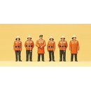 PREISER 10214 Feuerwehrmänner in Schutzanzug...
