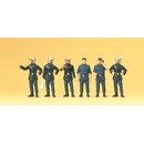 PREISER 10232 Feuerwehrmänner, Moderner Helm...