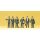 PREISER 10238 Italienisches Bahnpersonal Massstab: H0