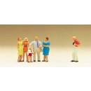 PREISER 10278 Familie Krause wird fotografiert Massstab: H0
