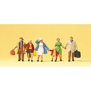 PREISER 10281 Familie Krause verreist Massstab: H0